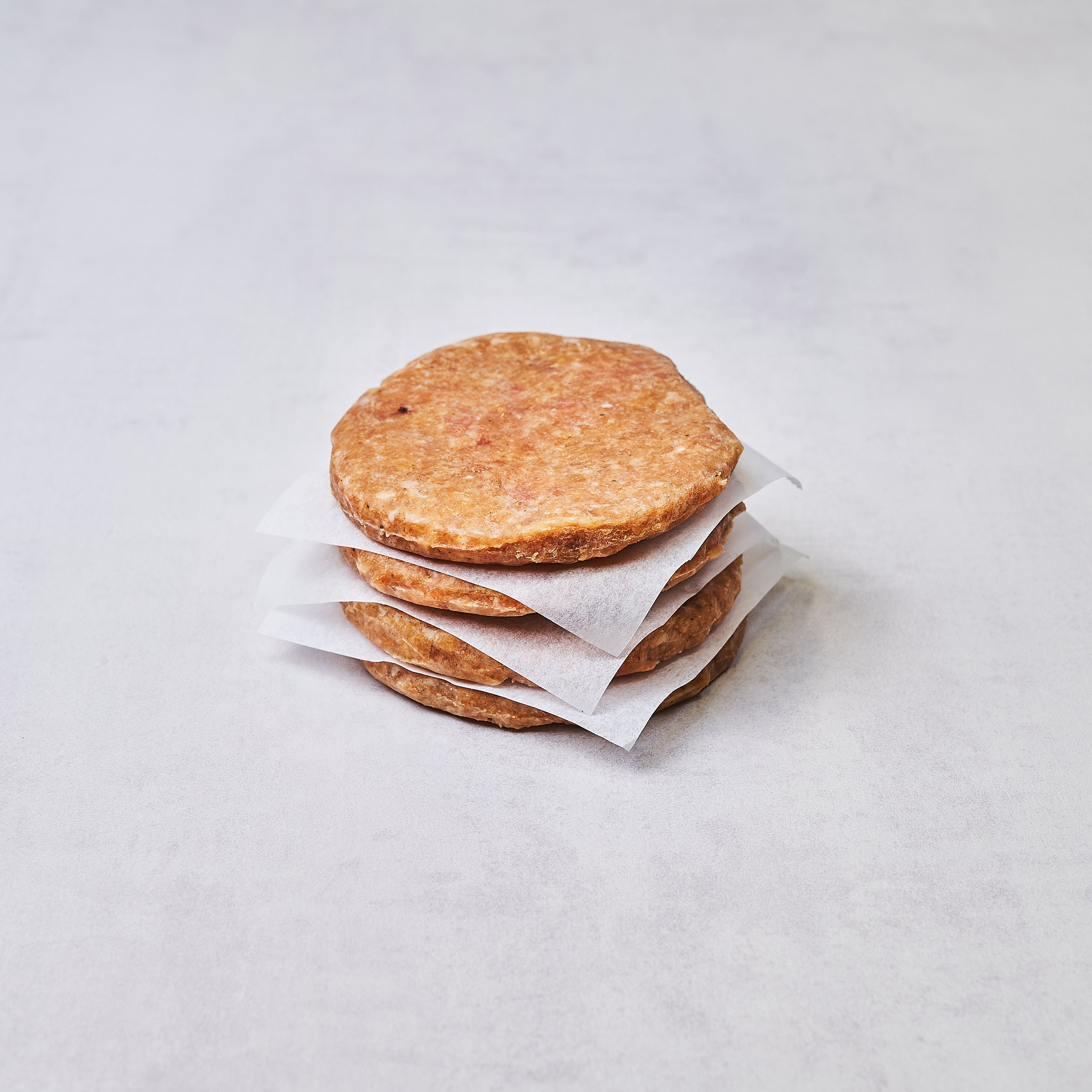 Frische Burgerpatties vom Maishendl