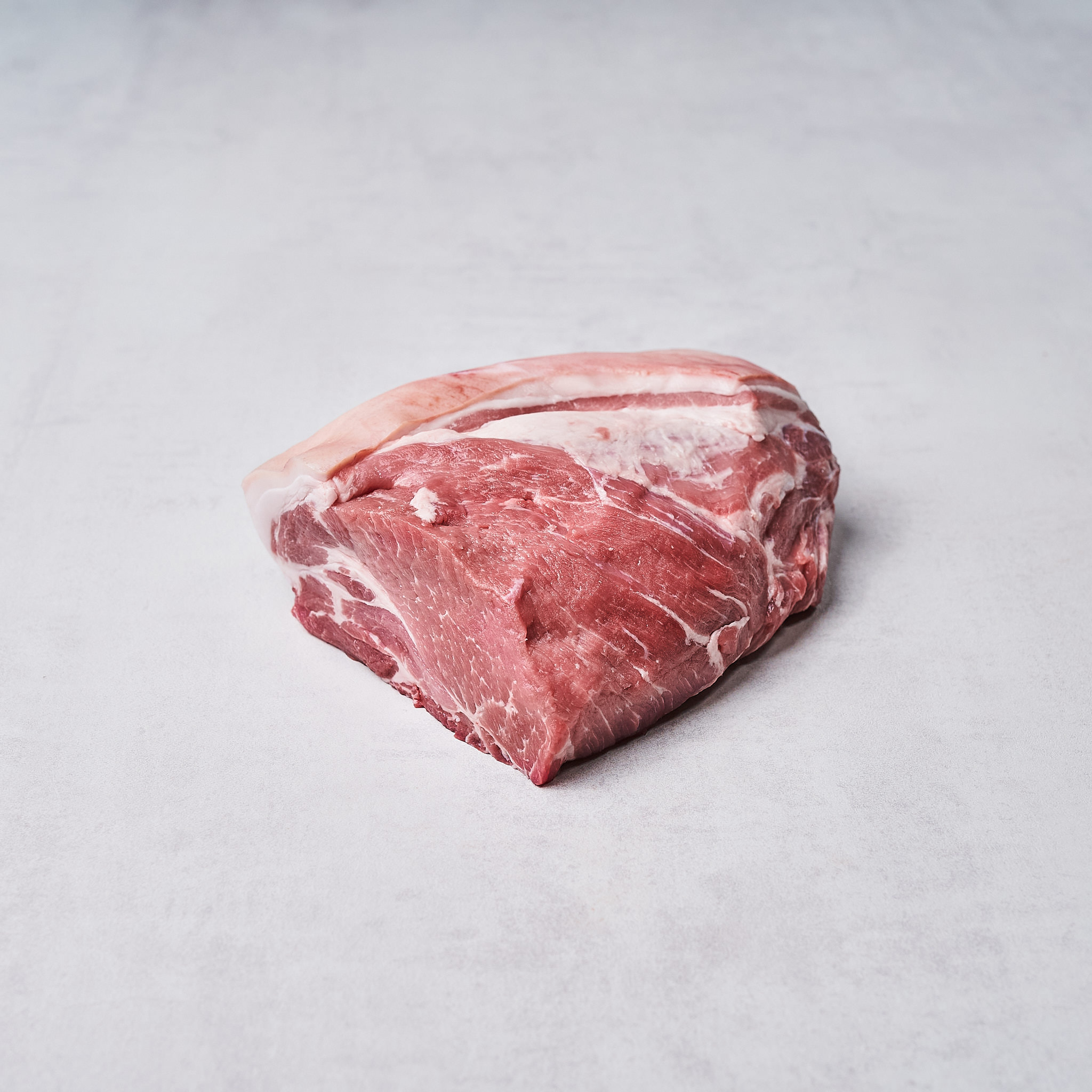 Schopf ohne Schwarte vom Strohschwein Produktfotografie