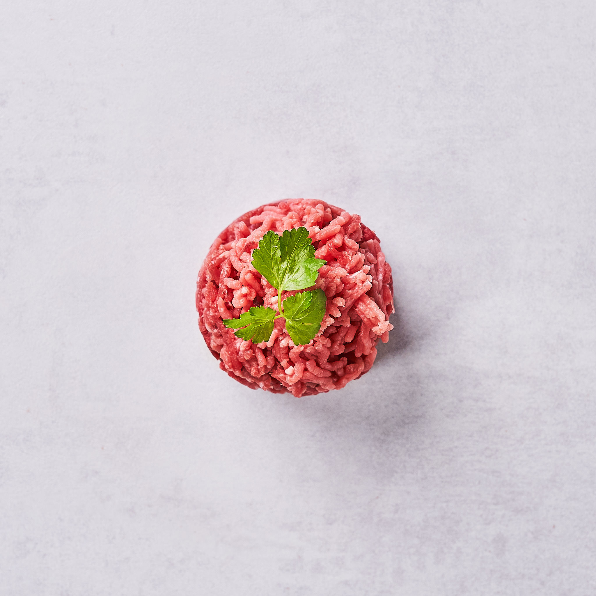 Frisches Faschiertes vom Rind