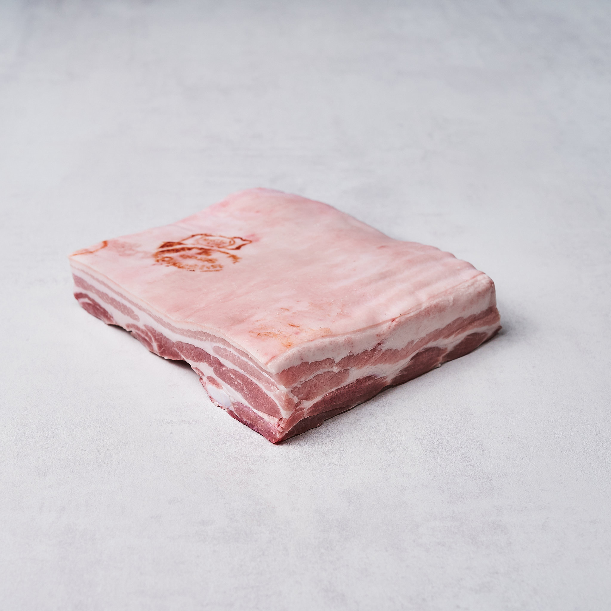 Schweinebauch vom Strohschwein Produktfotografie