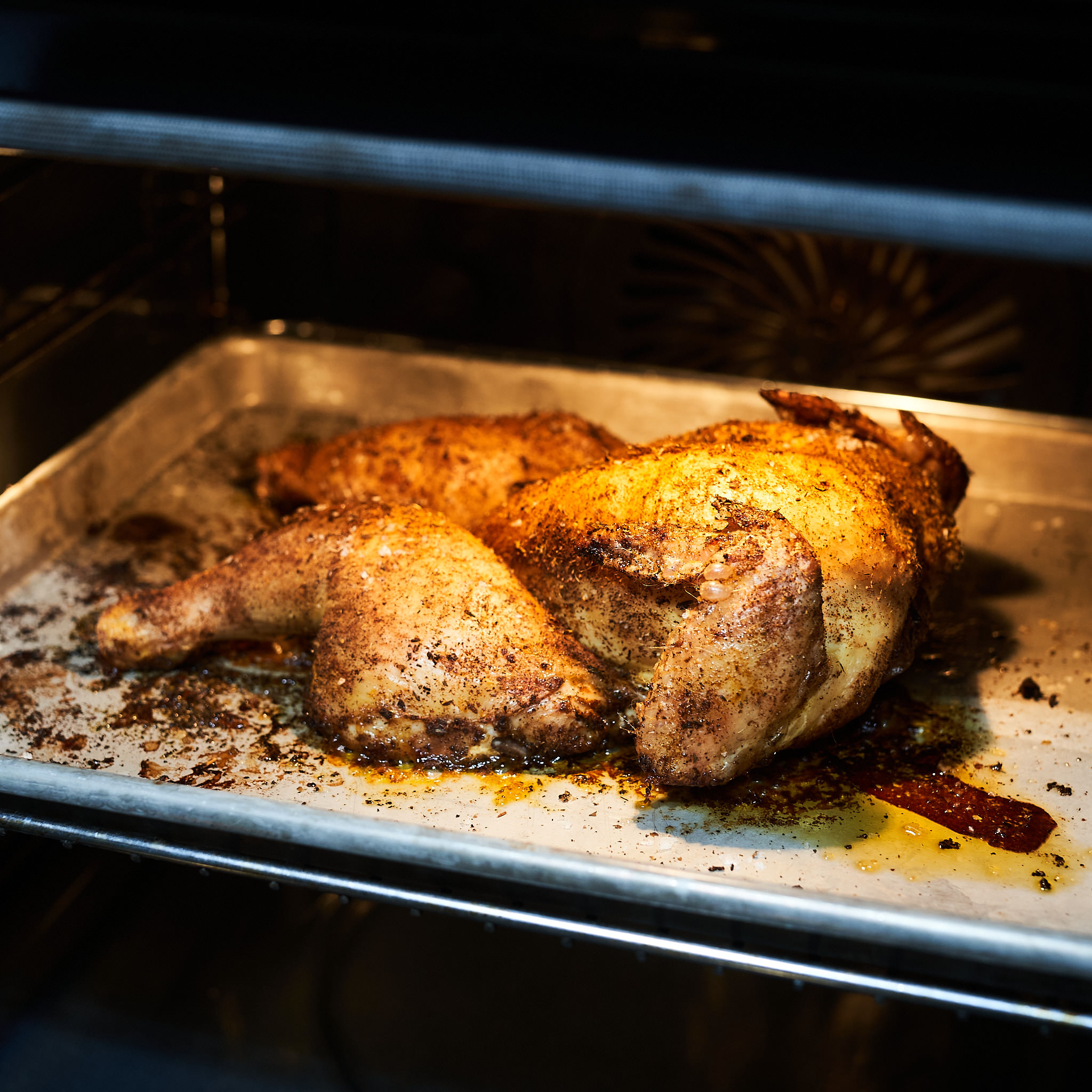 Maishendl im Ganzen aus Oesterreich im Ofen