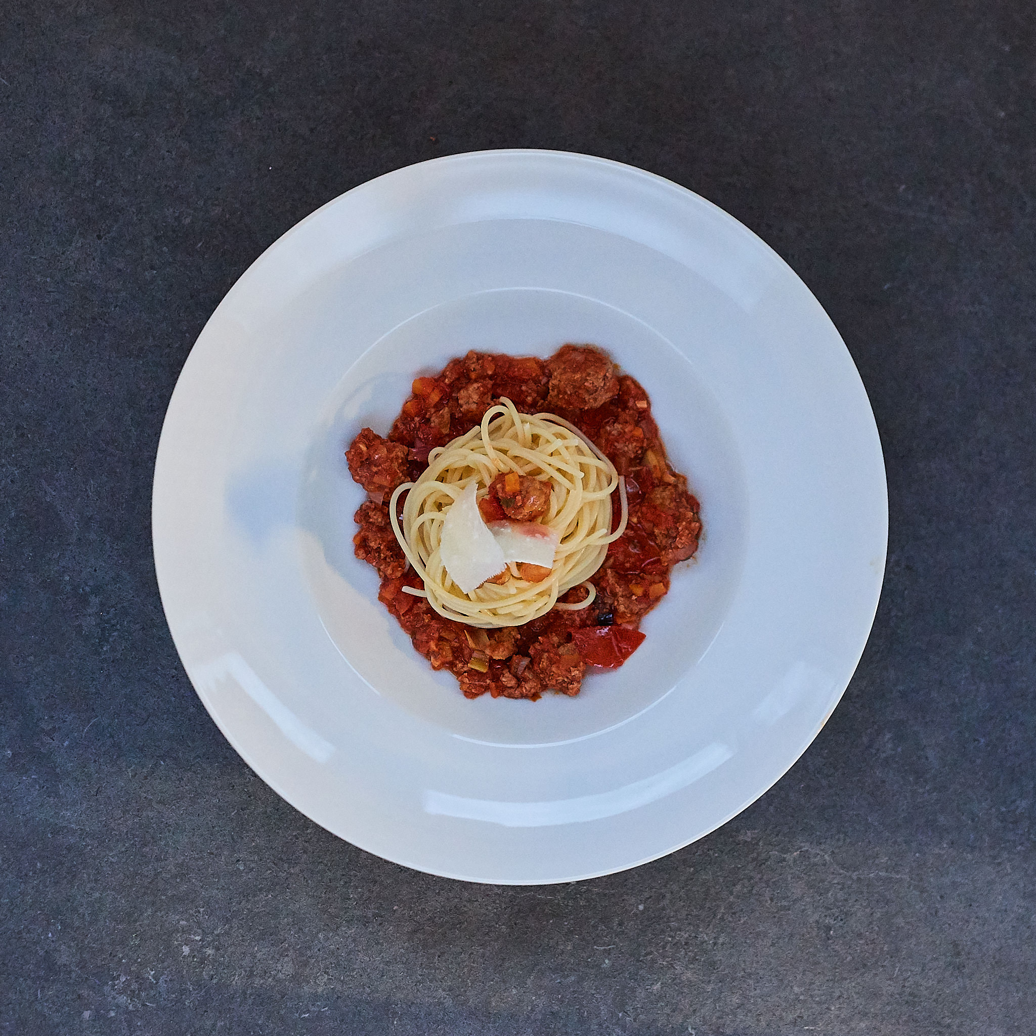 Spaghetti Bolognese mit Faschiertem von Fitmeat