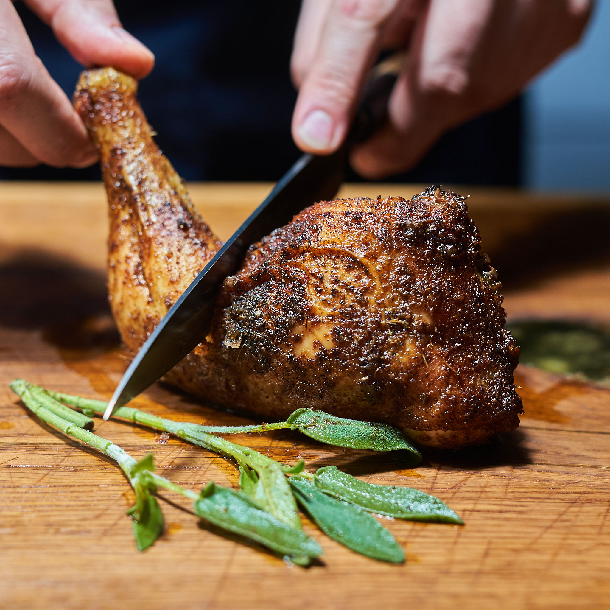 Hendlhaxerl vom Maishendl