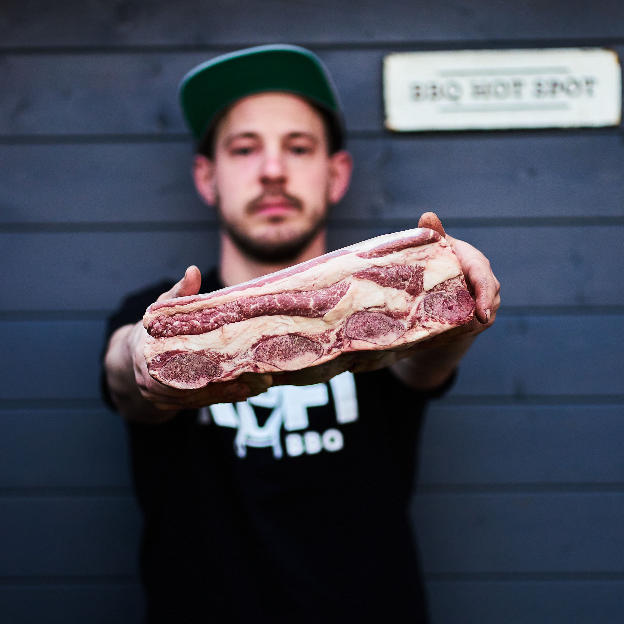 Fitmeat Markenbotschafter mit Plate Ribs