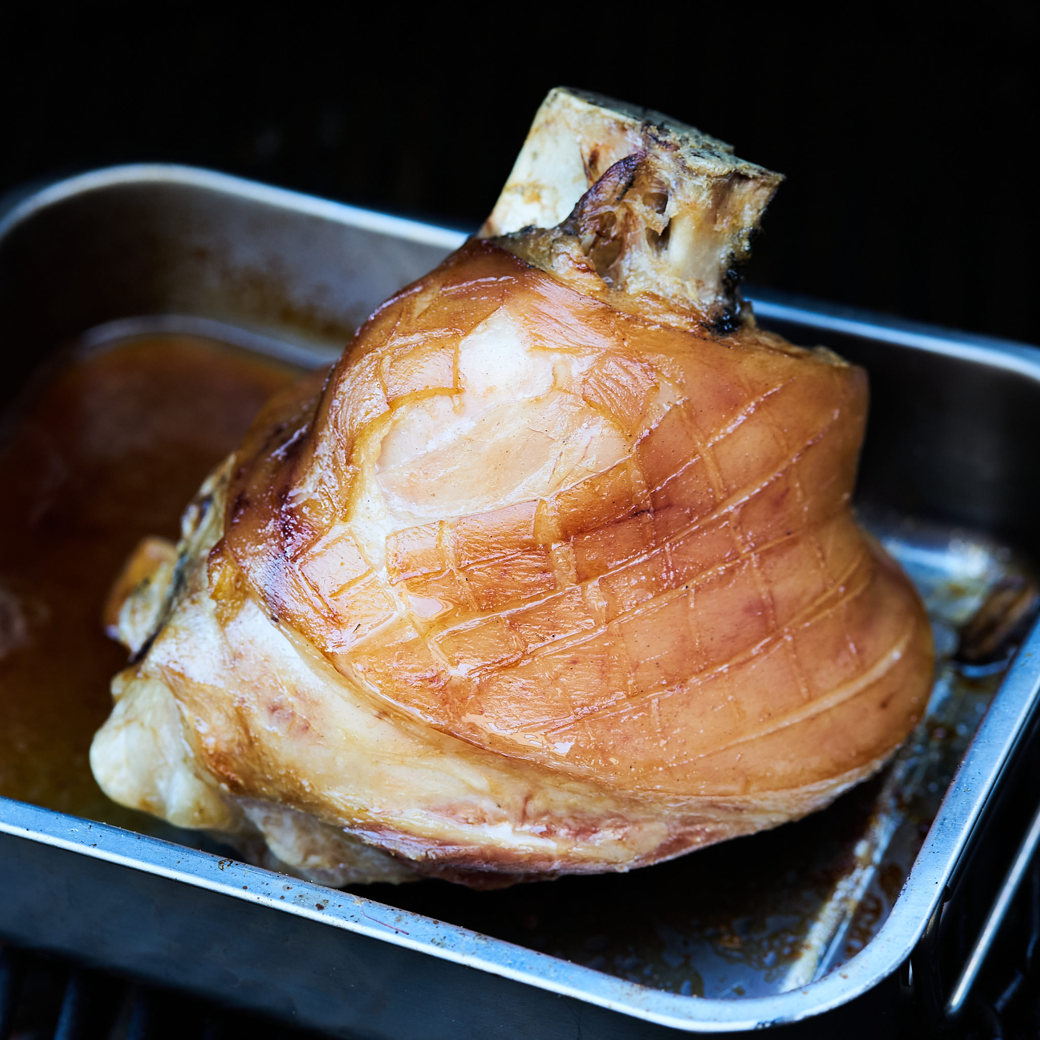 Hintere Stelze wird zubereitet