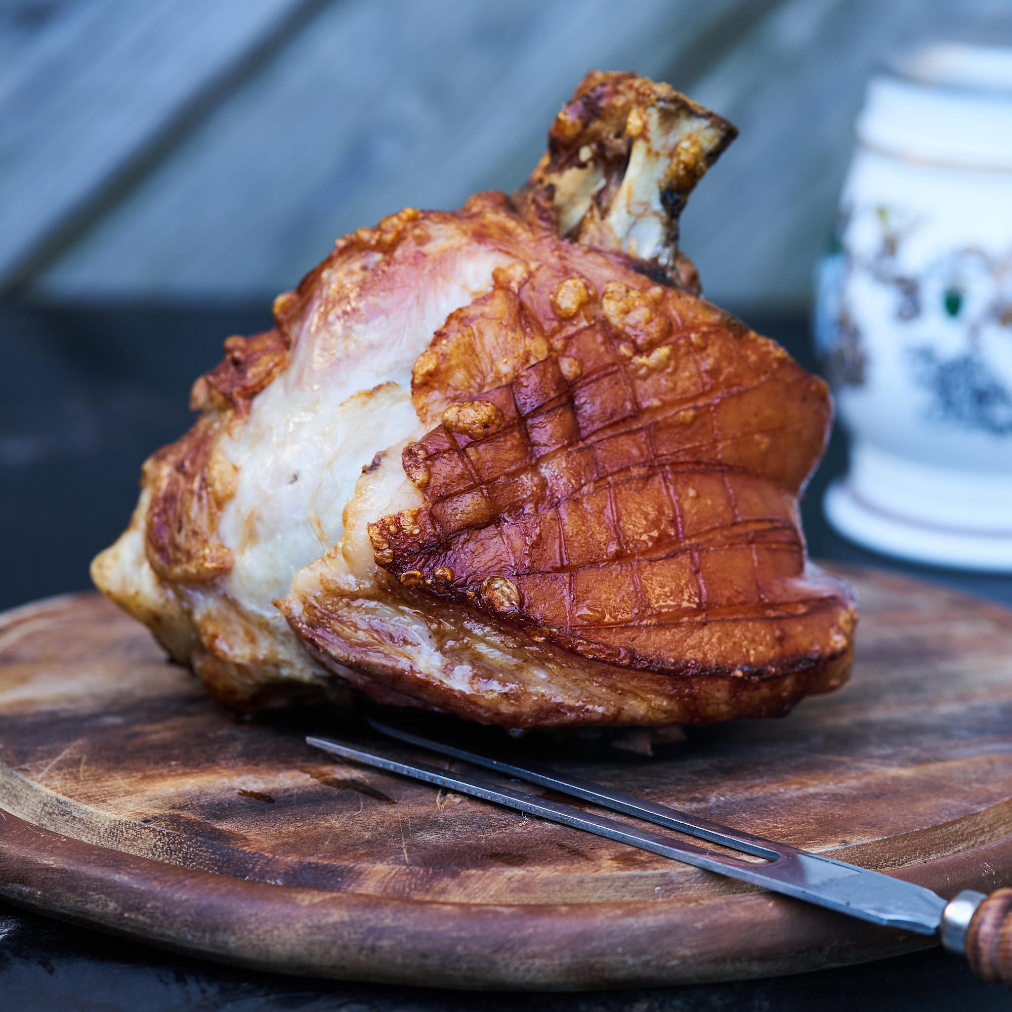 Hintere Stelze gegrillt